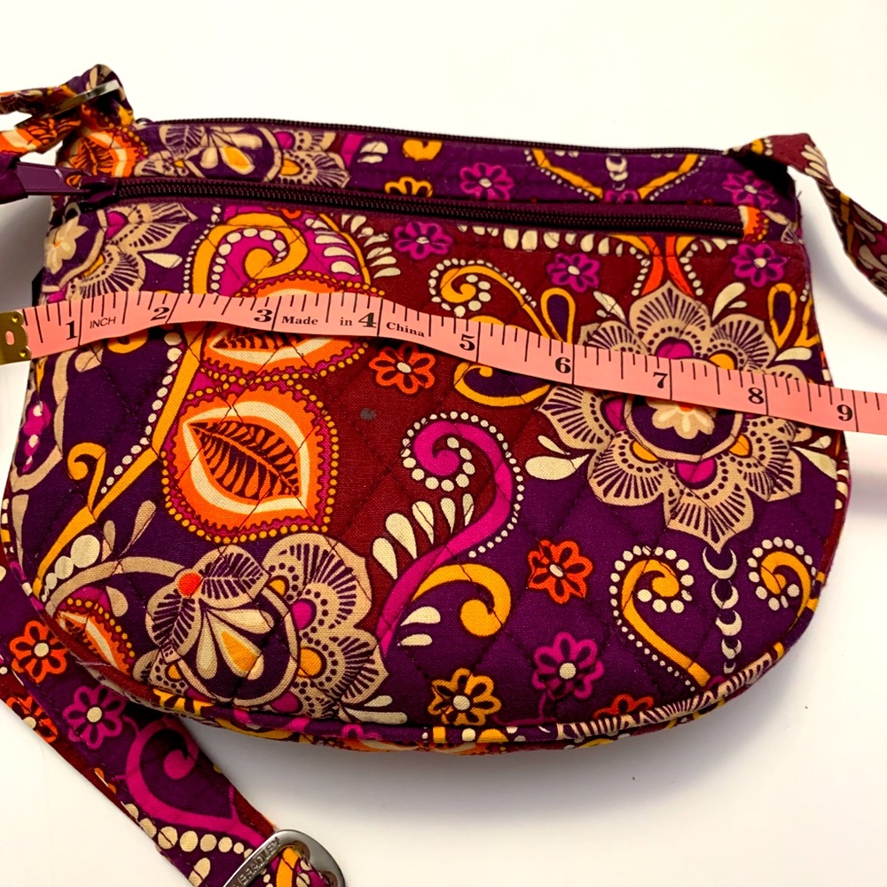 Vera Bradley Crossbody Bag Paisley Purse